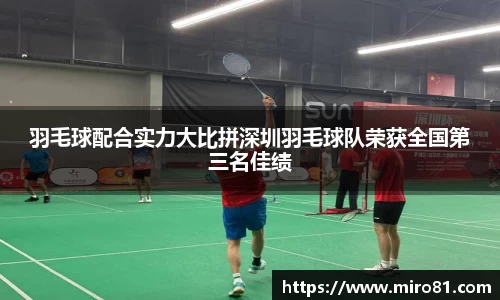 羽毛球配合实力大比拼深圳羽毛球队荣获全国第三名佳绩